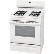 Frigidaire 30-inch Freestanding Gas Range with Even Baking Technology FCRG3015AW