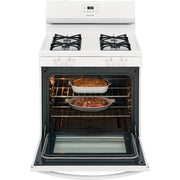 Frigidaire 30-inch Freestanding Gas Range with Even Baking Technology FCRG3015AW