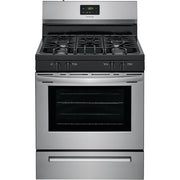 Frigidaire 30-inch Freestanding Gas Range with Even Baking Technology FCRG3051AS