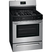 Frigidaire 30-inch Freestanding Gas Range with Even Baking Technology FCRG3051AS