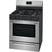 Frigidaire 30-inch Freestanding Gas Range with Even Baking Technology FCRG3051AS