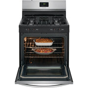 Frigidaire 30-inch Freestanding Gas Range with Even Baking Technology FCRG3051AS
