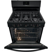 Frigidaire 30-inch Freestanding Gas Range with Even Baking Technology FCRG3052AB