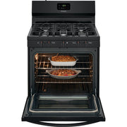 Frigidaire 30-inch Freestanding Gas Range with Even Baking Technology FCRG3052AB