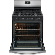 Frigidaire 30-inch Freestanding Gas Range with Even Baking Technology FCRG3052AS