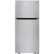 LG 30-inch, 20.2 cu.ft. Freestanding Top Freezer Refrigerator with Smart Diagnosis™ LTCS20020S