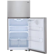 LG 30-inch, 20.2 cu.ft. Freestanding Top Freezer Refrigerator with Smart Diagnosis™ LTCS20020S