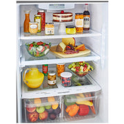 LG 30-inch, 20.2 cu.ft. Freestanding Top Freezer Refrigerator with Smart Diagnosis™ LTCS20020S