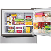 LG 30-inch, 20.2 cu.ft. Freestanding Top Freezer Refrigerator with Smart Diagnosis™ LTCS20020S