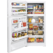 Hotpoint 28-inch, 15.6 cu.ft. Freestanding Top Freezer Refrigerator HPS16BTNLWW
