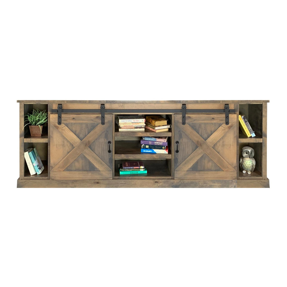 Legends Furniture Farmhouse FH1425.BNW 85" TV Stand