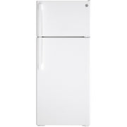 GE 28-inch, 17.5 cu. ft. Top-Freezer Refrigerator GTS18DTNRWW