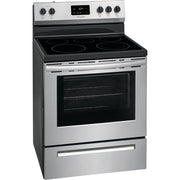 Frigidaire 30-inch Freestanding Electric Range with Even Baking Technology FCRE3052AS