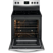 Frigidaire 30-inch Freestanding Electric Range with Even Baking Technology FCRE3052AS