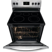 Frigidaire 30-inch Freestanding Electric Range with Even Baking Technology FCRE3052AS