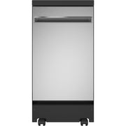 GE Portable Dishwasher with Sanitize Option GPT145SSLSS