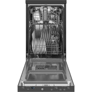 GE Portable Dishwasher with Sanitize Option GPT145SSLSS