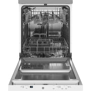 GE Portable Dishwasher with Sanitize Option GPT225SGLWW