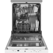 GE Portable Dishwasher with Sanitize Option GPT225SGLWW