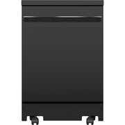 GE Portable Dishwasher with Sanitize Option GPT225SGLBB