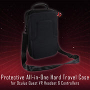 Deco Gear Protective All-in-One Hard Travel Case Oculus Quest 2 VR Headset, Controllers