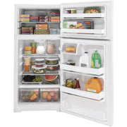 GE 28-inch, 15.6 cu. ft. Top-Freezer Refrigerator GTS16DTNRWW