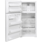 GE 28-inch, 15.6 cu. ft. Top-Freezer Refrigerator GTE16GTNLWW