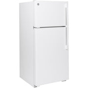 GE 28-inch, 15.6 cu. ft. Top-Freezer Refrigerator GTE16GTNLWW