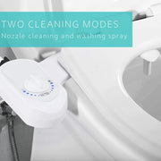 Deco Essentials Non-Electric Single Nozzle Toilet Seat Bidet for Standard 15/16"