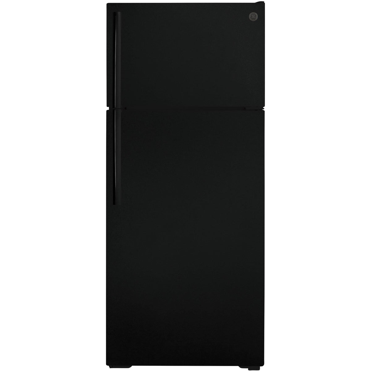 GE 28-inch, 17.5 cu.ft. Freestanding Top Freezer Refrigerator with LED Lighting GTS18GTNRBB