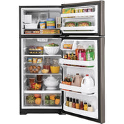GE 28-inch, 17.5 cu. ft. Top Freezer Refrigerator with Icemaker GIE18GCNRSA