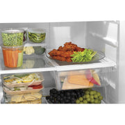 GE 28-inch, 17.5 cu. ft. Top Freezer Refrigerator with Icemaker GIE18GSNRSS