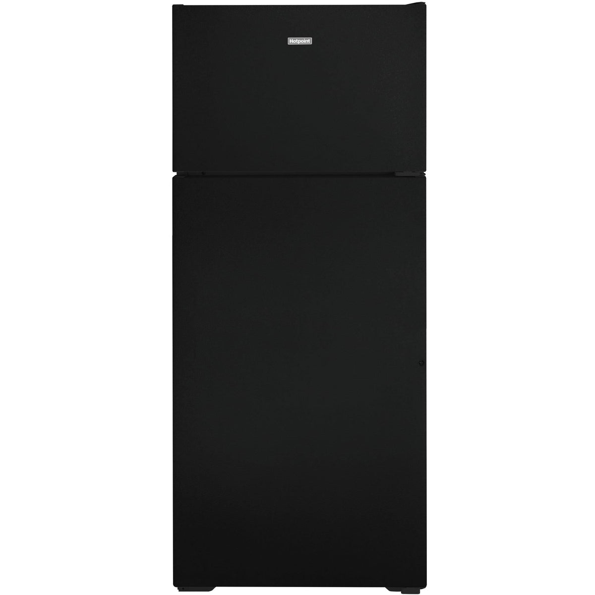 Hotpoint 28-inch, 17.5 cu.ft. Freestanding Top Freezer Refrigerator HPS18BTNRBB