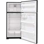 Hotpoint 28-inch, 17.5 cu.ft. Freestanding Top Freezer Refrigerator HPS18BTNRBB