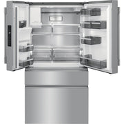 Frigidaire Professional 36-inch, 21.8 cu.ft. Counter-Depth French 4-Door Refrigerator with External Water and Ice System PRMC2285AF