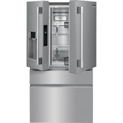 Frigidaire Professional 36-inch, 21.8 cu.ft. Counter-Depth French 4-Door Refrigerator with External Water and Ice System PRMC2285AF