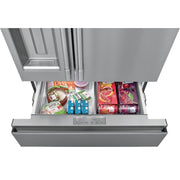 Frigidaire Professional 36-inch, 21.8 cu.ft. Counter-Depth French 4-Door Refrigerator with External Water and Ice System PRMC2285AF