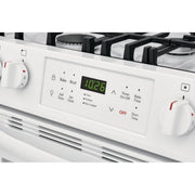 Frigidaire 30-inch Freestanding Gas Range with Ready-Select® Controls FFGH3054UW