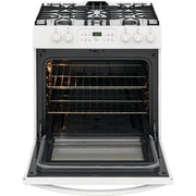 Frigidaire 30-inch Freestanding Gas Range with Ready-Select® Controls FFGH3054UW