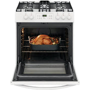 Frigidaire 30-inch Freestanding Gas Range with Ready-Select® Controls FFGH3054UW