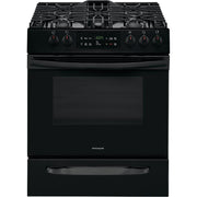 Frigidaire 30-inch Freestanding Gas Range with Ready-Select® Controls FFGH3054UB