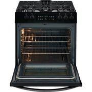 Frigidaire 30-inch Freestanding Gas Range with Ready-Select® Controls FFGH3054UB