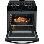 Frigidaire 30-inch Freestanding Gas Range with Ready-Select® Controls FFGH3054UB