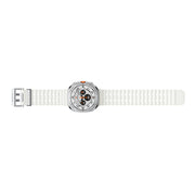 Samsung Galaxy Ultra Watch Titanium Case Smartwatch with White Band - LTE (2024)