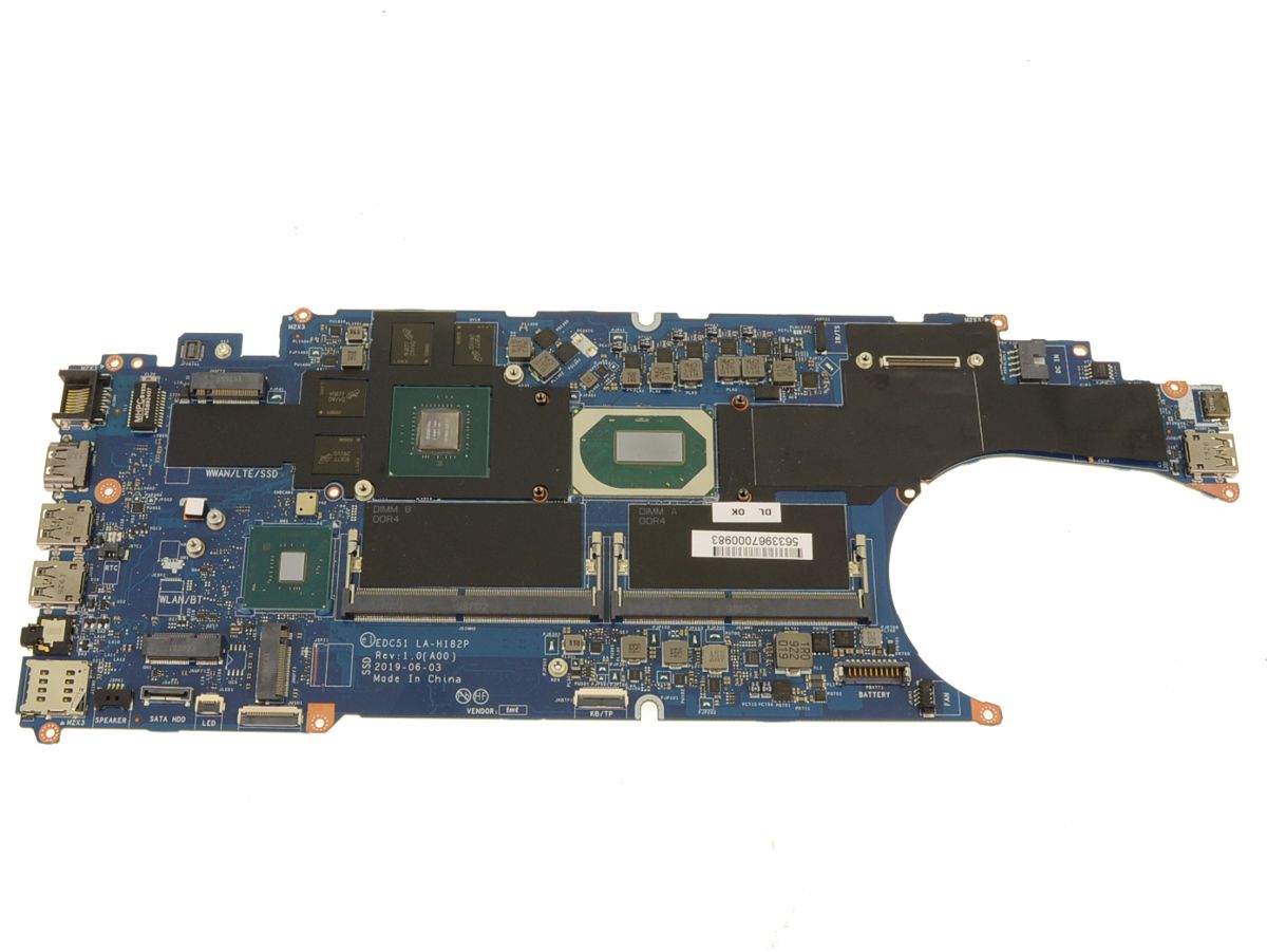 Dell 6H0J3 Laptop Motherboard