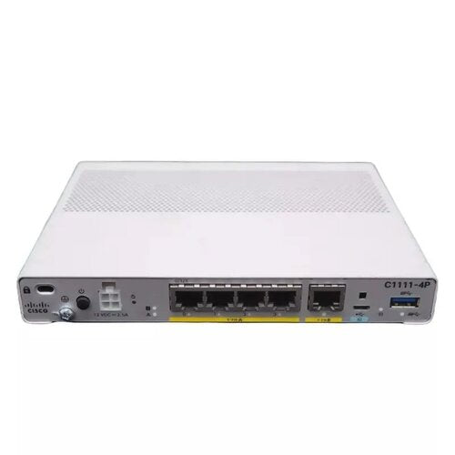Cisco ISR 1100 C1111-4P Rackmount Ethernet Router