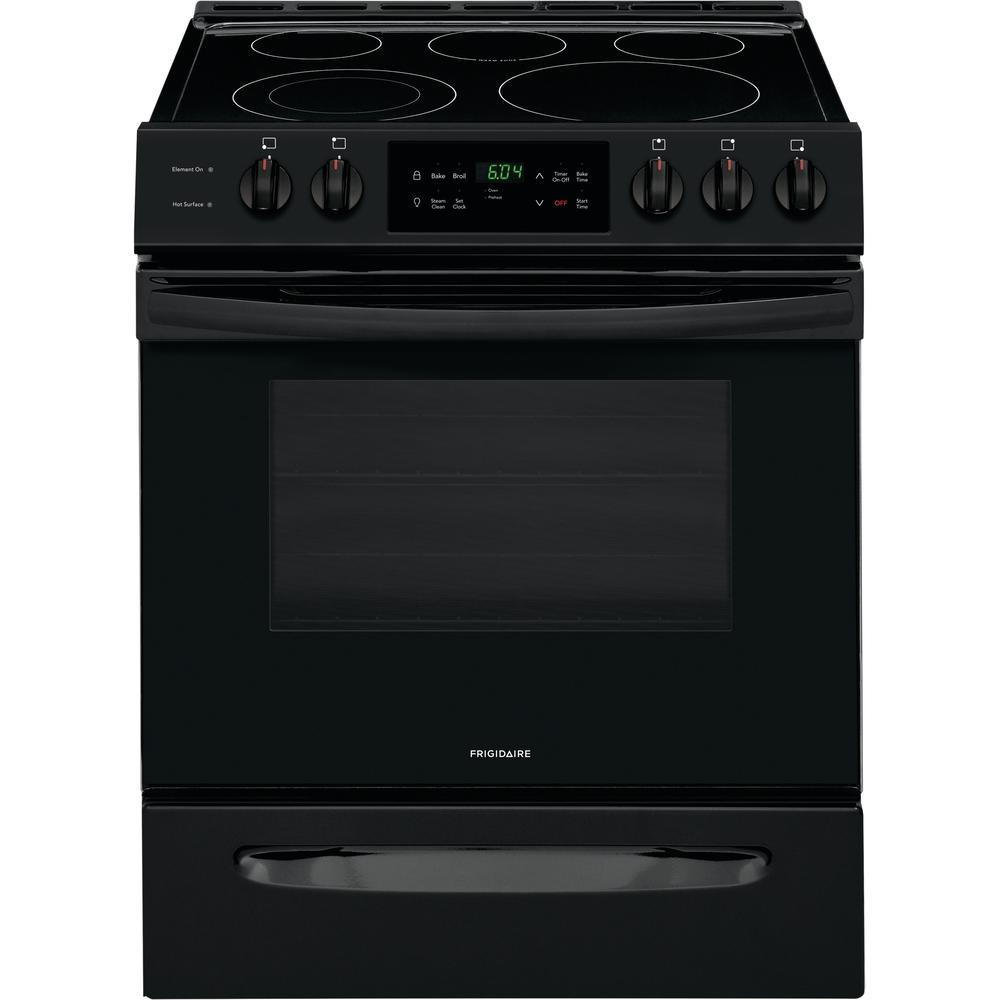 Frigidaire 30-inch Freestanding Electric Range with Ready-Select® Controls FFEH3054UB