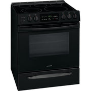 Frigidaire 30-inch Freestanding Electric Range with Ready-Select® Controls FFEH3054UB