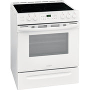 Frigidaire 30-inch Freestanding Electric Range with Ready-Select® Controls FFEH3054UW