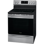 Frigidaire Gallery 30-inch Freestanding Electric Range with Even Baking Technology GCRE3038AF